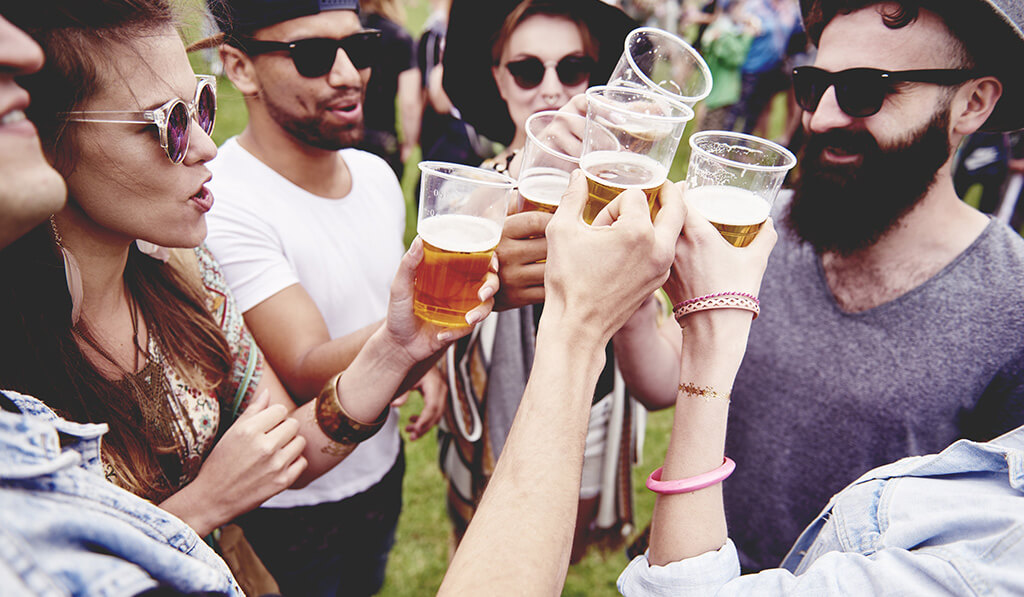 Friends at Spring Las Vegas Beer Festival